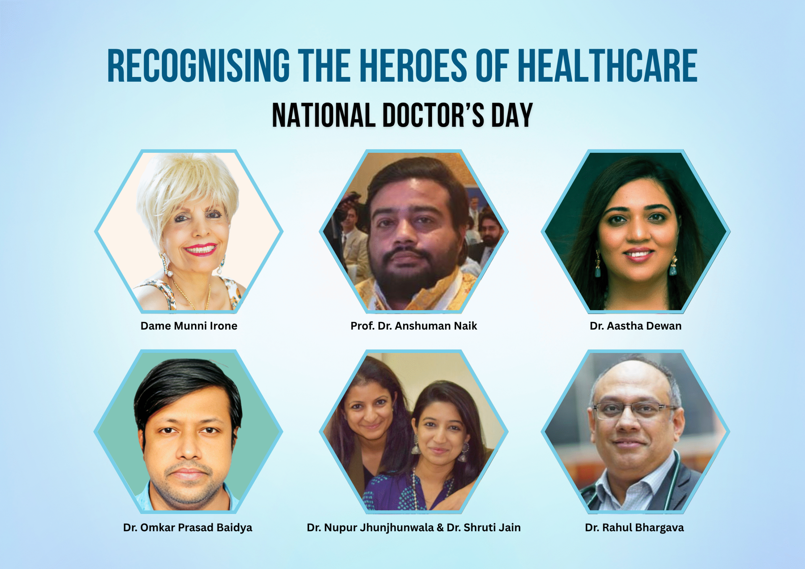 Fame Finders Honours the Heroes of Healthcare on NationalDoctor’s Day Celebrating the Dedication and Courage of OurDoctors