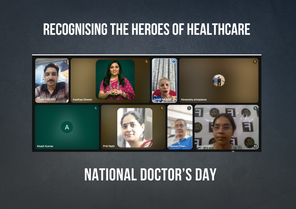 Doctors’ Day Celebrated with Eminent Personalities at Virtual Event by ...